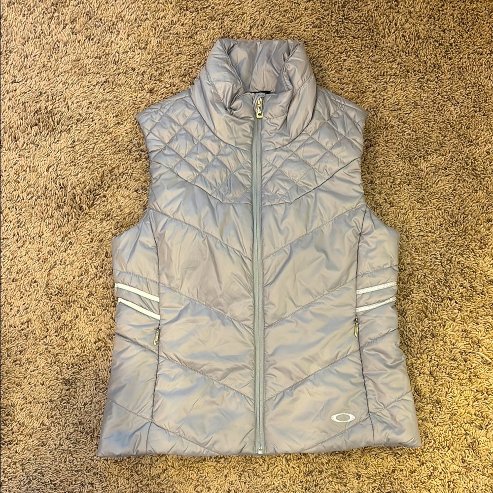 Oakley Silver Quilted Vest